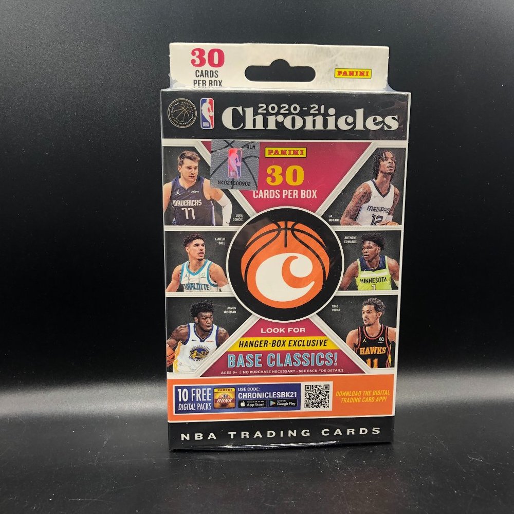 2020/21 Panini Chronicles Basketball Hanger Box (Green Parallels!) Sealed!